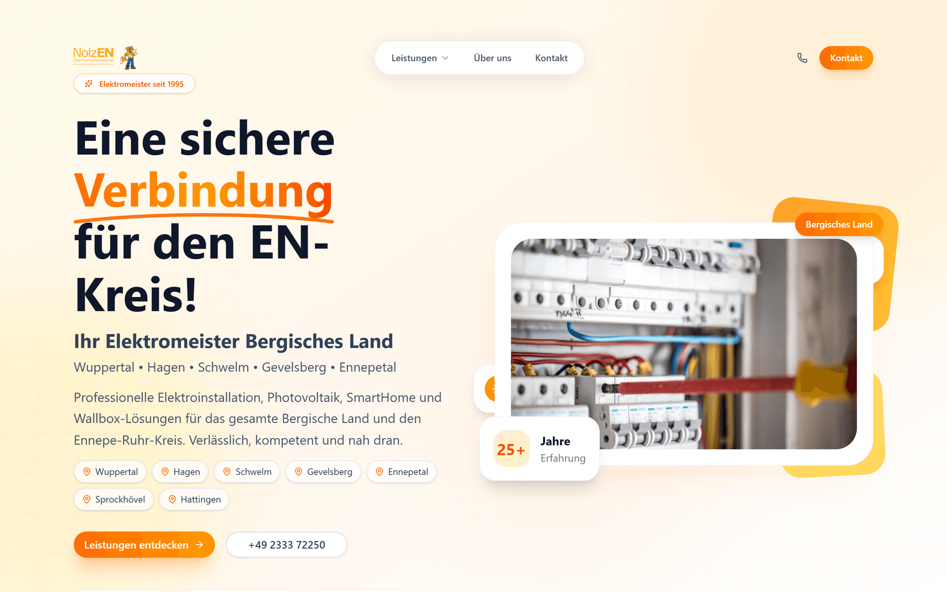 Nolzen Elektro Website