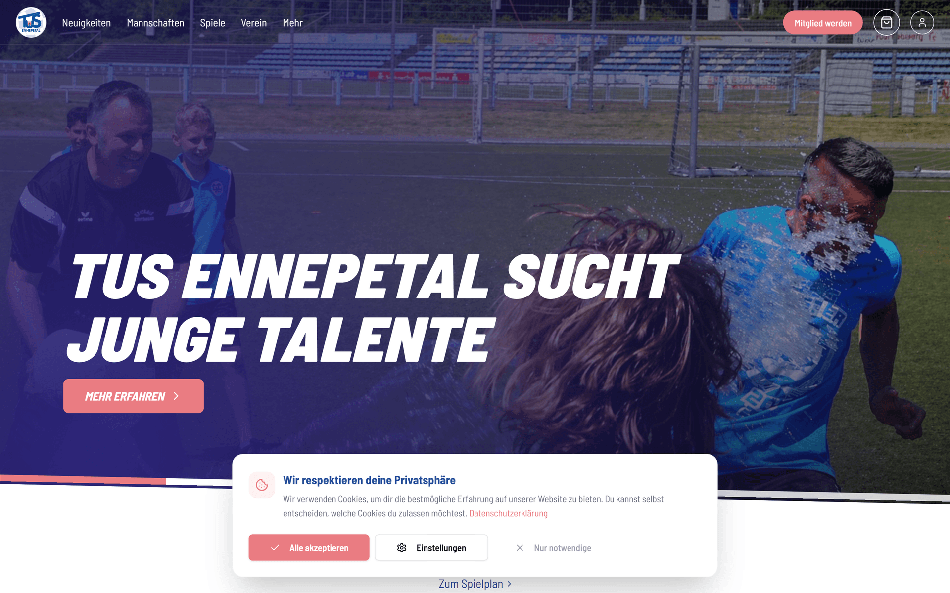 TuS Ennepetal Vereinswebsite